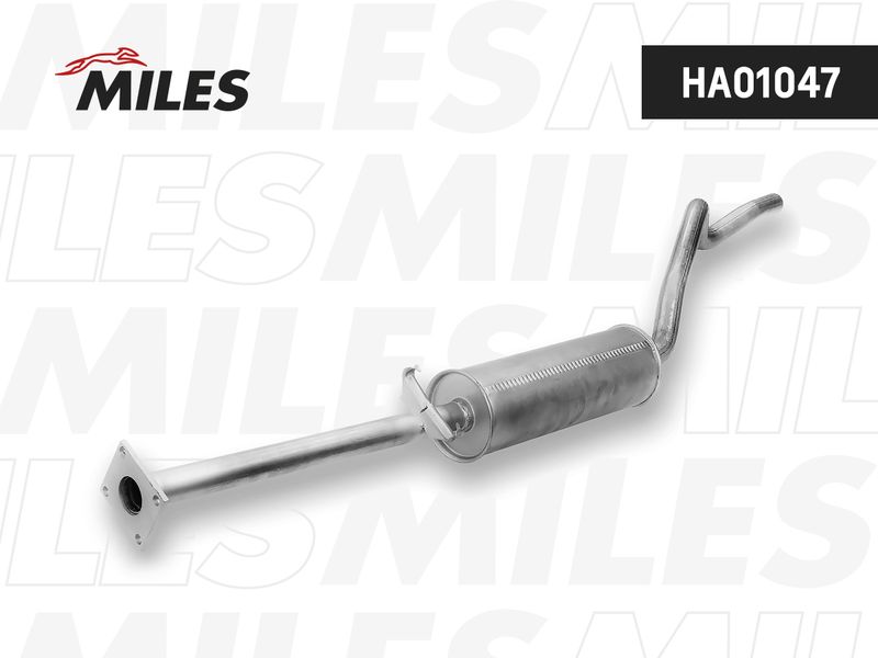 Средний глушитель выхлопных газов MILES HA01047