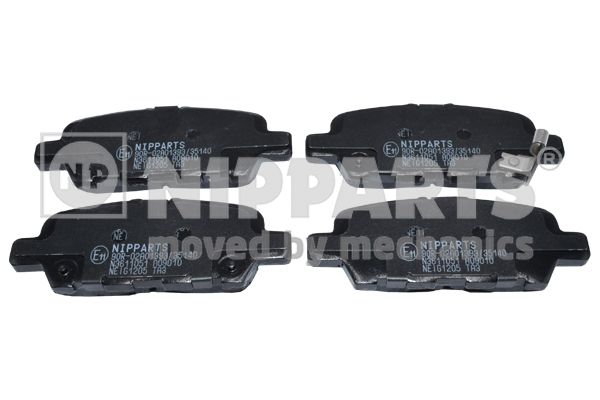 Комплект тормозных колодок, дисковый тормоз NIPPARTS N3611051