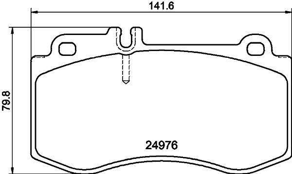 Комплект тормозных колодок, дисковый тормоз PAGID 8DB355014821