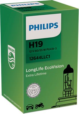 Лампа накаливания, фара дальнего света PHILIPS 12644LLC1