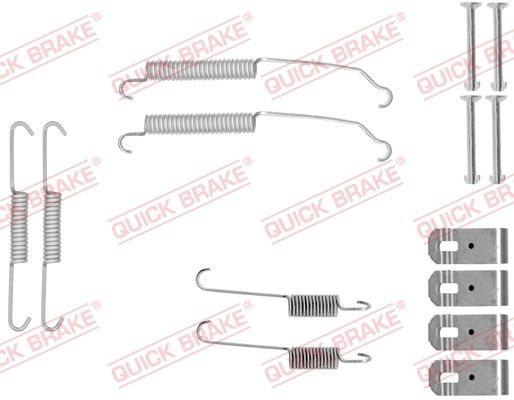 Комплектующие, тормозная колодка QUICK BRAKE 1050015