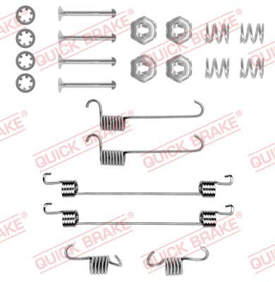 Комплектующие, тормозная колодка QUICK BRAKE 1050650