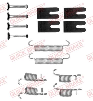Комплектующие, стояночная тормозная система QUICK BRAKE 1050850