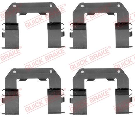 Комплектующие, колодки дискового тормоза QUICK BRAKE 1091767
