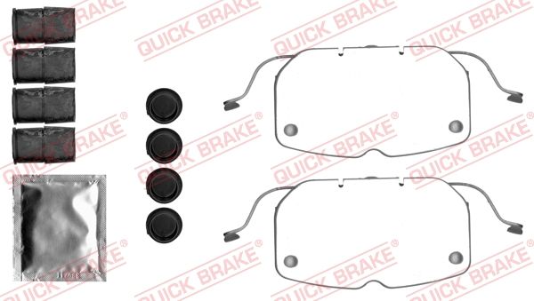 Комплектующие, колодки дискового тормоза QUICK BRAKE 1091792