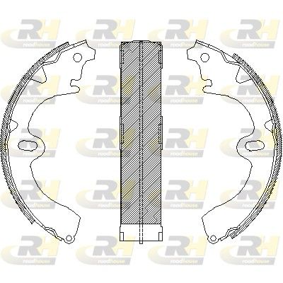 Тормозные колодки ROADHOUSE 409700