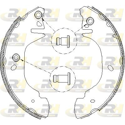 Тормозные колодки ROADHOUSE 430501