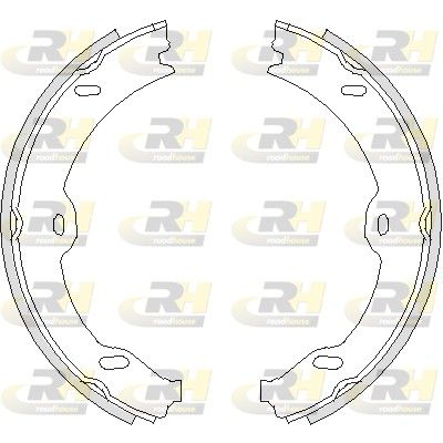 Барабанная тормозная колодка, стояночный тормоз ROADHOUSE 470800