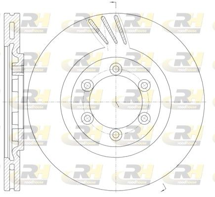 Тормозной диск ROADHOUSE 6100010