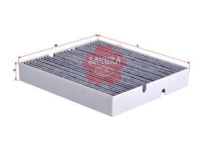 Фильтр, воздух во внутренном пространстве SAKURA CAC26260