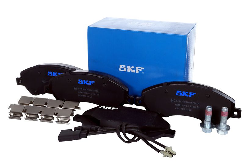 Комплект тормозных колодок, дисковый тормоз SKF VKBP80110E
