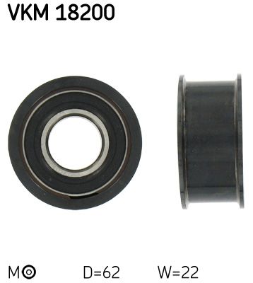 Натяжной ролик, ремень ГРМ SKF VKM18200