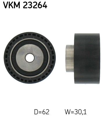 Паразитный / Ведущий ролик, зубчатый ремень SKF VKM23264