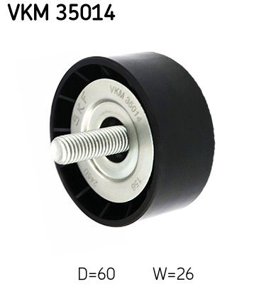 Паразитный / ведущий ролик, поликлиновой ремень SKF VKM35014