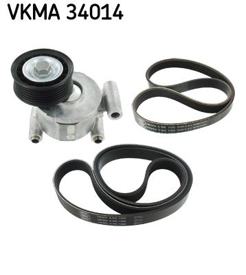 Поликлиновой ременный комплект SKF VKMA34014