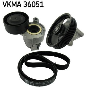 Поликлиновой ременный комплект SKF VKMA36051