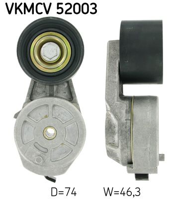 Натяжитель ремня, клиновой зубча SKF VKMCV52003