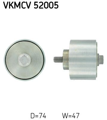 Паразитный / ведущий ролик, поликлиновой ремень SKF VKMCV52005