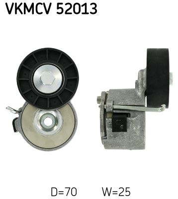 Натяжитель ремня, клиновой зубча SKF VKMCV52013