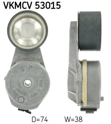 Натяжитель ремня, клиновой зубча SKF VKMCV53015