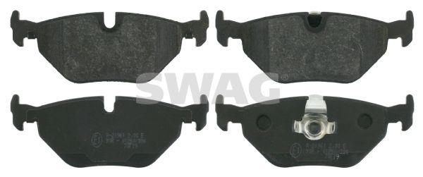Комплект тормозных колодок, дисковый тормоз SWAG 20916190