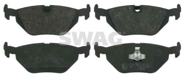 Комплект тормозных колодок, дисковый тормоз SWAG 20916196