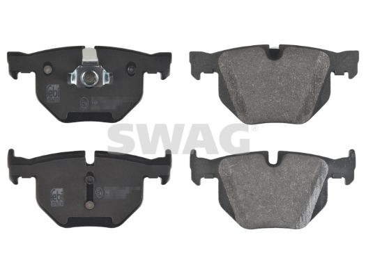 Комплект тормозных колодок, дисковый тормоз SWAG 20916633