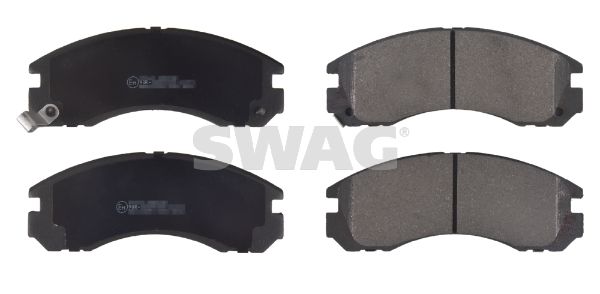 Комплект тормозных колодок, дисковый тормоз SWAG 80916776