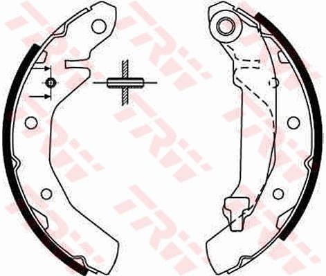 Комплект тормозных колодок TRW GS8646