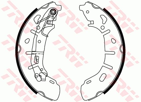 Комплект тормозных колодок TRW GS8799