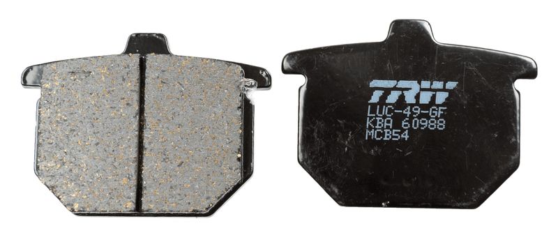 Комплект тормозных колодок, дисковый тормоз TRW MCB54