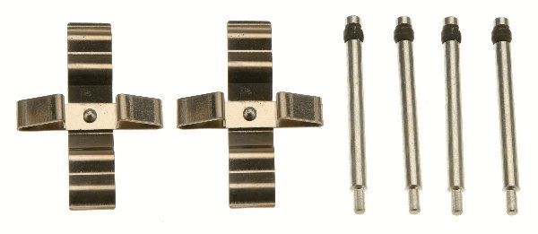 Комплектующие, колодки дискового тормоза TRW PFK631