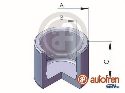 Поршень, корпус скобы тормоза AUTOFREN SEINSA D025651