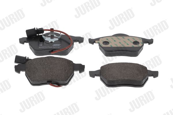 Комплект тормозных колодок, дисковый тормоз JURID 573037J