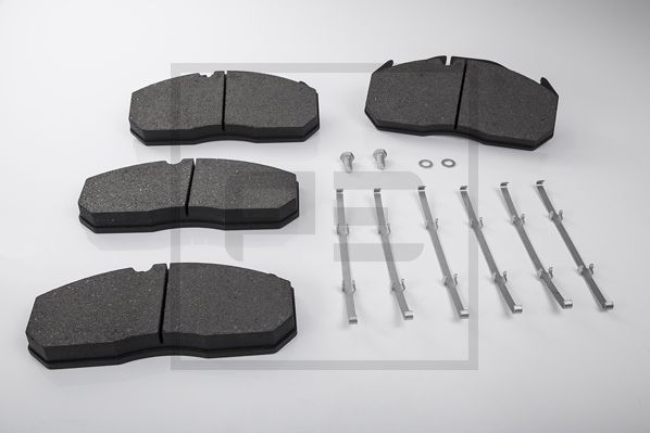 Комплект тормозных колодок, дисковый тормоз PE 08630250A