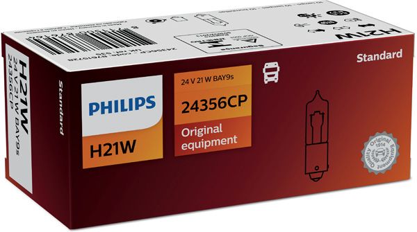 Лампа накаливания, фонарь указателя поворота PHILIPS 24356CP