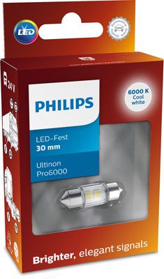 Лампа накаливания, oсвещение салона PHILIPS 24844CU60X1