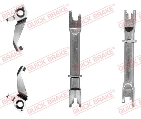 Комплект регулятора, барабанный тормозной механизм QUICK BRAKE 10853010