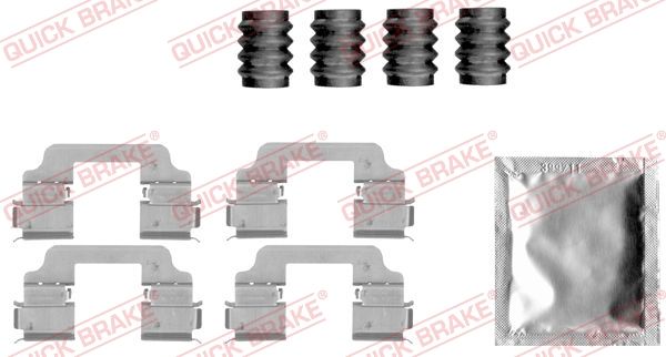Комплектующие, колодки дискового тормоза QUICK BRAKE 1091828