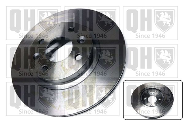 Тормозной диск QUINTON HAZELL BDC3839