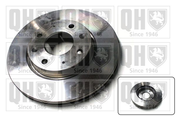 Тормозной диск QUINTON HAZELL BDC5538
