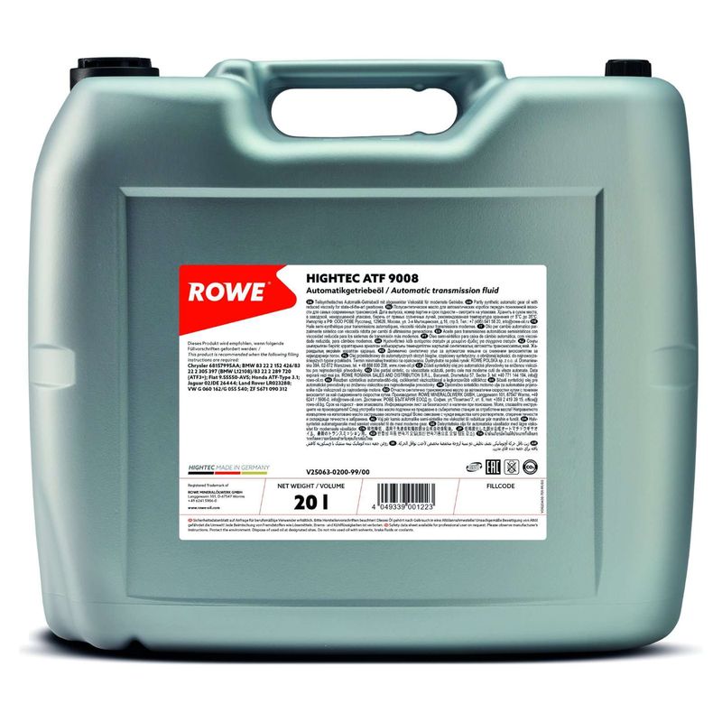 Трансмиссионное масло ROWE 25063020099