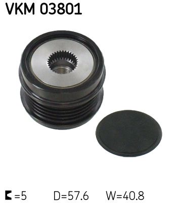 Механизм свободного хода генератора SKF VKM03801