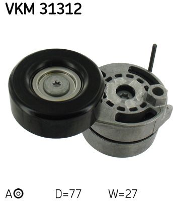 Натяжитель ремня, клиновой зубча SKF VKM31312