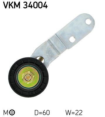 Натяжитель ремня, клиновой зубча SKF VKM34004