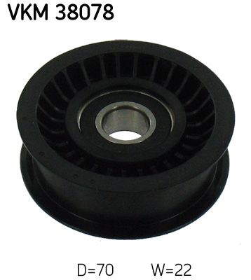 Паразитный / ведущий ролик, поликлиновой ремень SKF VKM38078