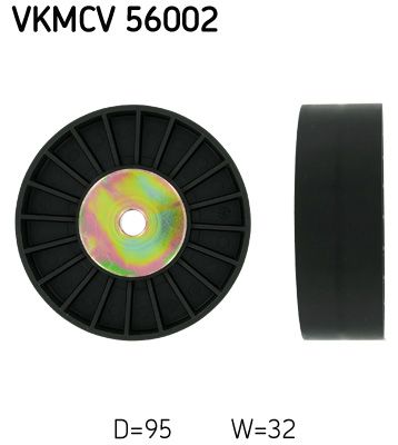 Паразитный / ведущий ролик, поликлиновой ремень SKF VKMCV56002