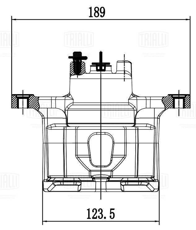 Тормозной суппорт TRIALLI CF800190