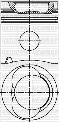 Поршень YENMAK 3103748000