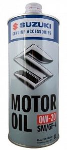 SUZUKI SM/GF-4 0W-20 1 л. SUZUKI 99M0021R01001